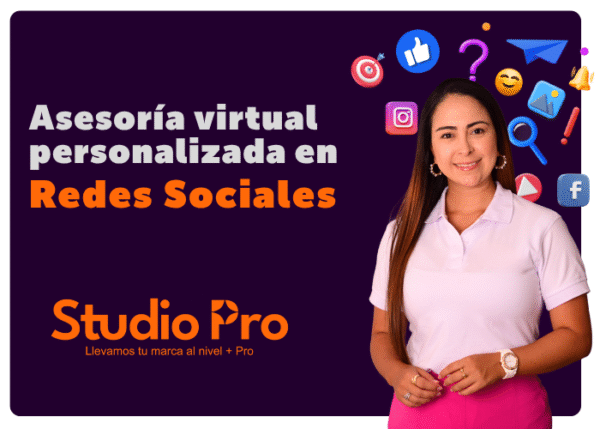 Asesoría personalizada virtual en redes sociales